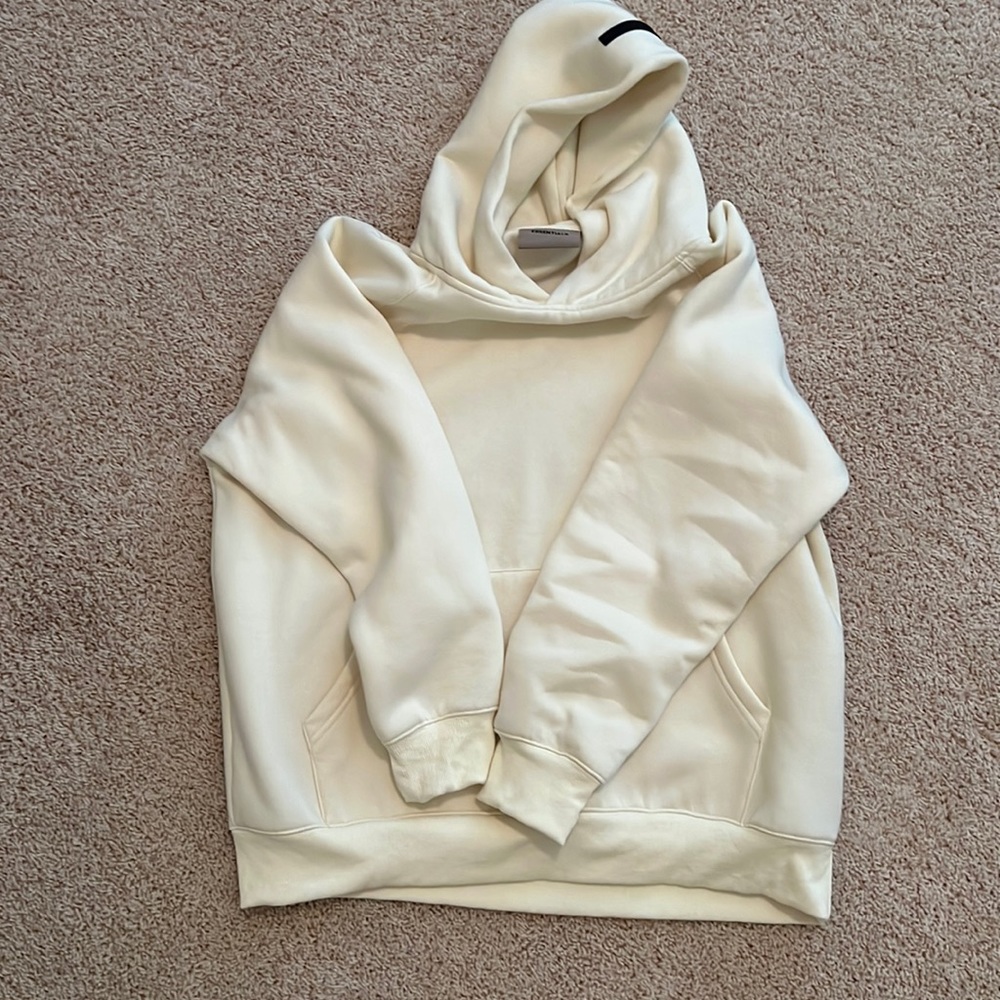 Essentials cream sweatshirt size medium